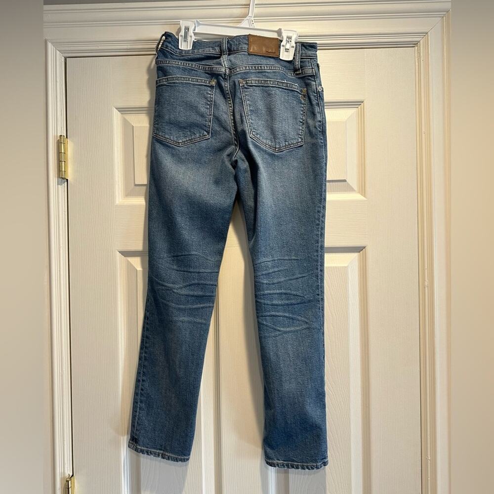 Madewell The Slim Boyjean AJ315 Classic Preppy Blue Denim Jeans Size 23 - Picture 13 of 13